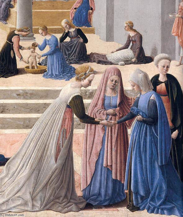 The Birth Of The Virgin (detail) — Fra Karnivale