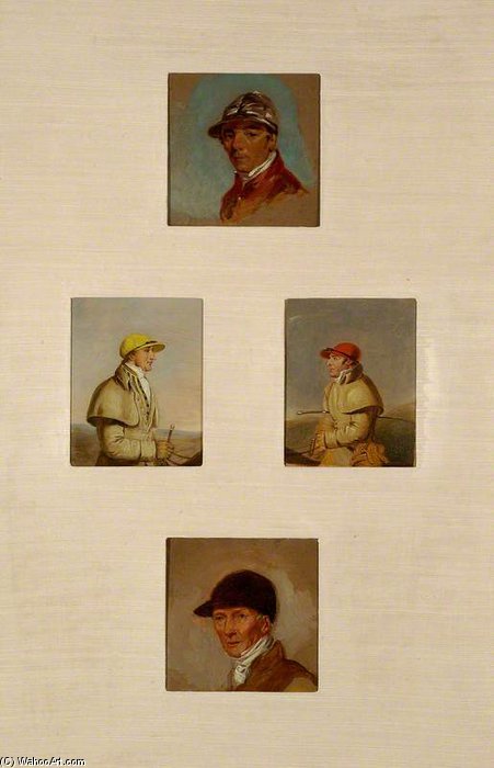 Studies Of Sixteen Jockeys Ii — Abraham Cooper