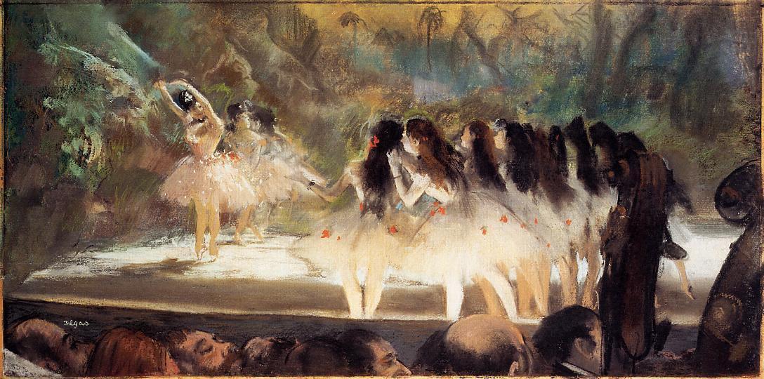 Ballet At The Paris Opers — Edgar Degas