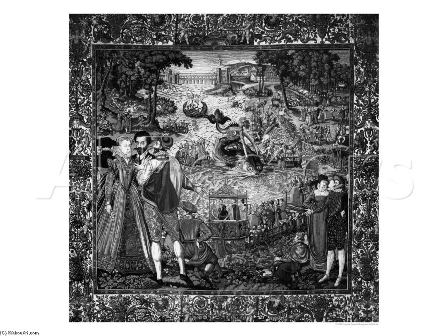 Festivals Of Henri Iii Brussels Workshop Circa — Francois The Elder Quesnel
