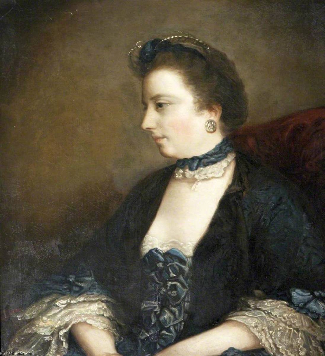 Elizabeth Keppell (1739–1768), Marchioness Of Tavistock (copy Of Thomas Gainsborough) — Laura Russell