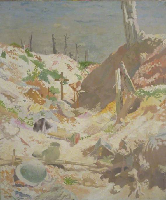 A Grave In A Trench — Sir William Newenham Montague Orpen