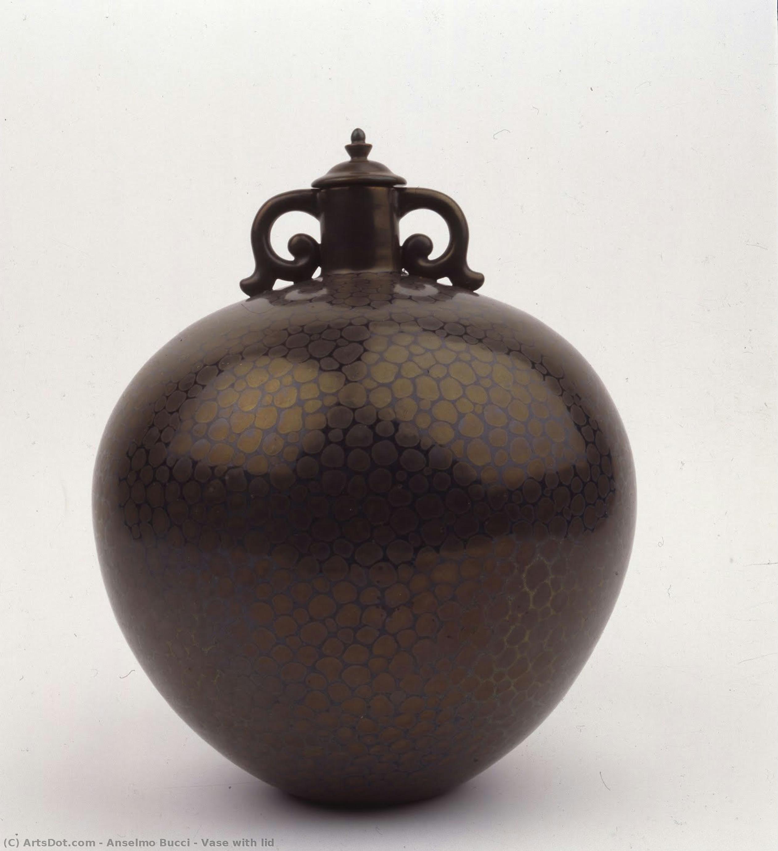 Vase With Lid — Anselmo Bucci
