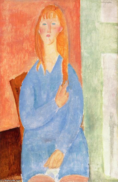 Girl In Blue — Модильяни