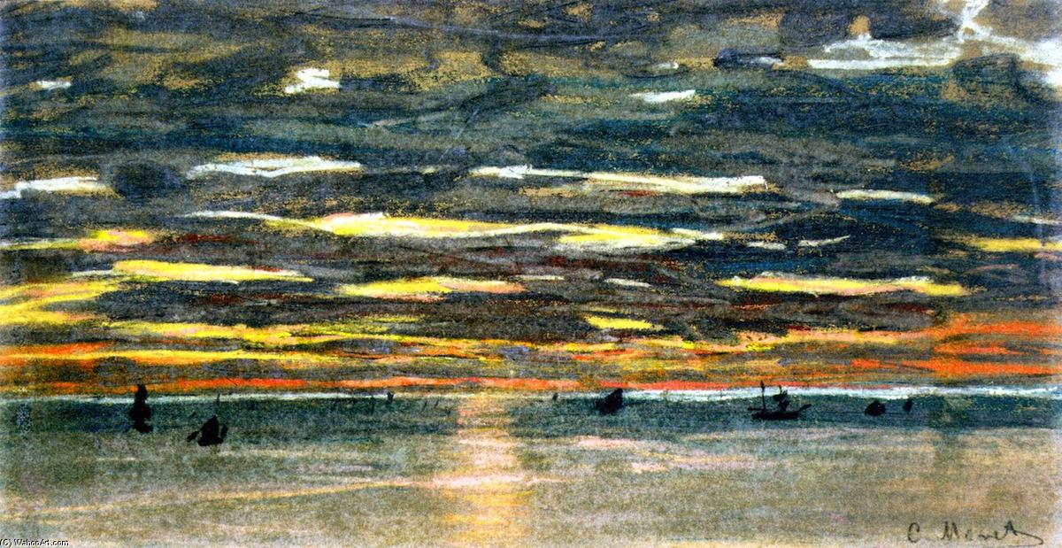 Atardecer Sobre El Mar — Claude Monet