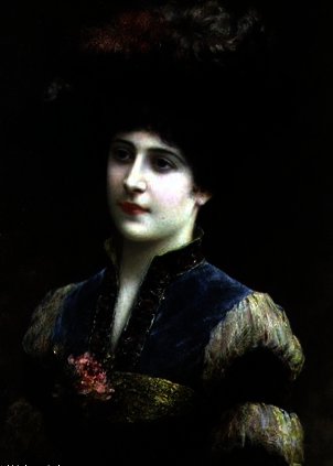 Lady In A Hat — Emile Eisman Semenovsky