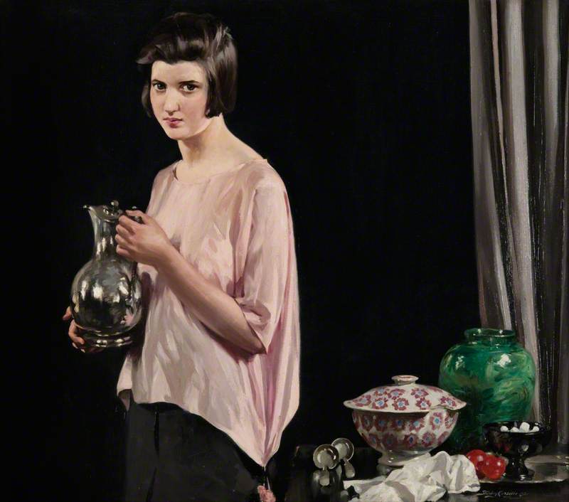 Girl With A Jug — Stanley Cursiter