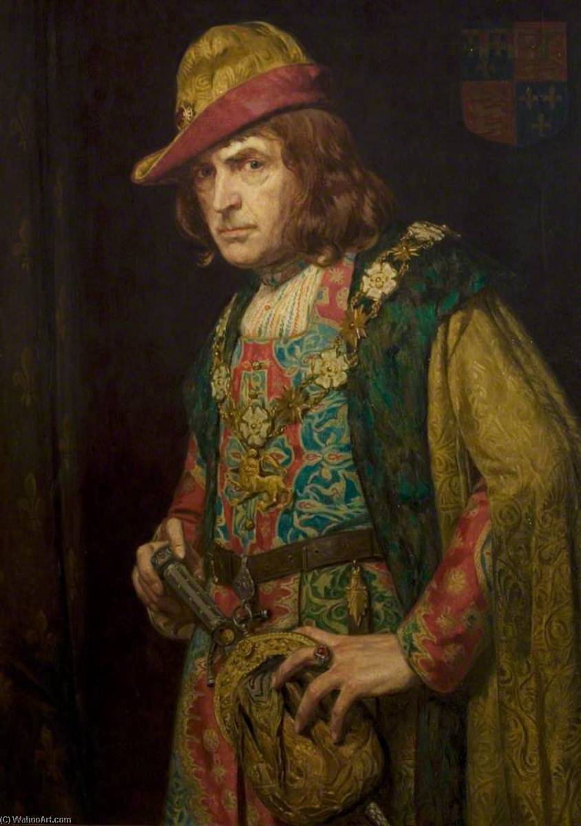 Sir John Martin Harvey (1863–1944), As Richard Iii (from 'richard Iii') — Bernard Munns