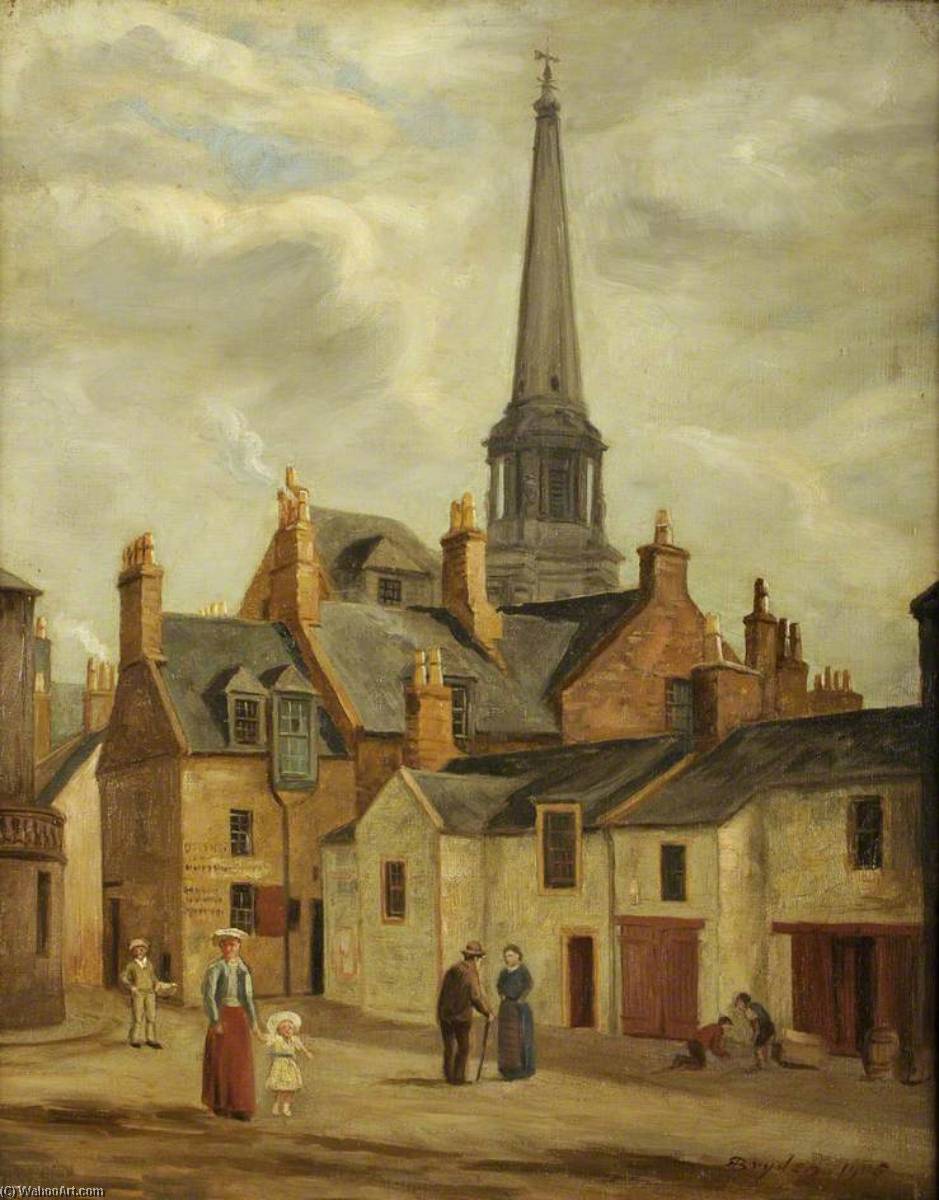 Entry To The Boat Vennel (old Seagate) — Robert Bryden