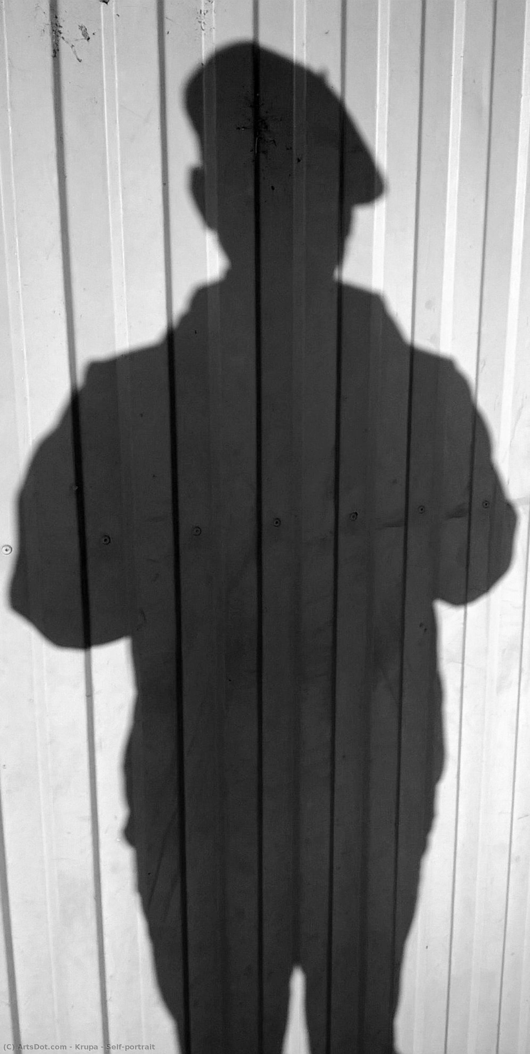Self-portrait — Alfred Freddy Krupa
