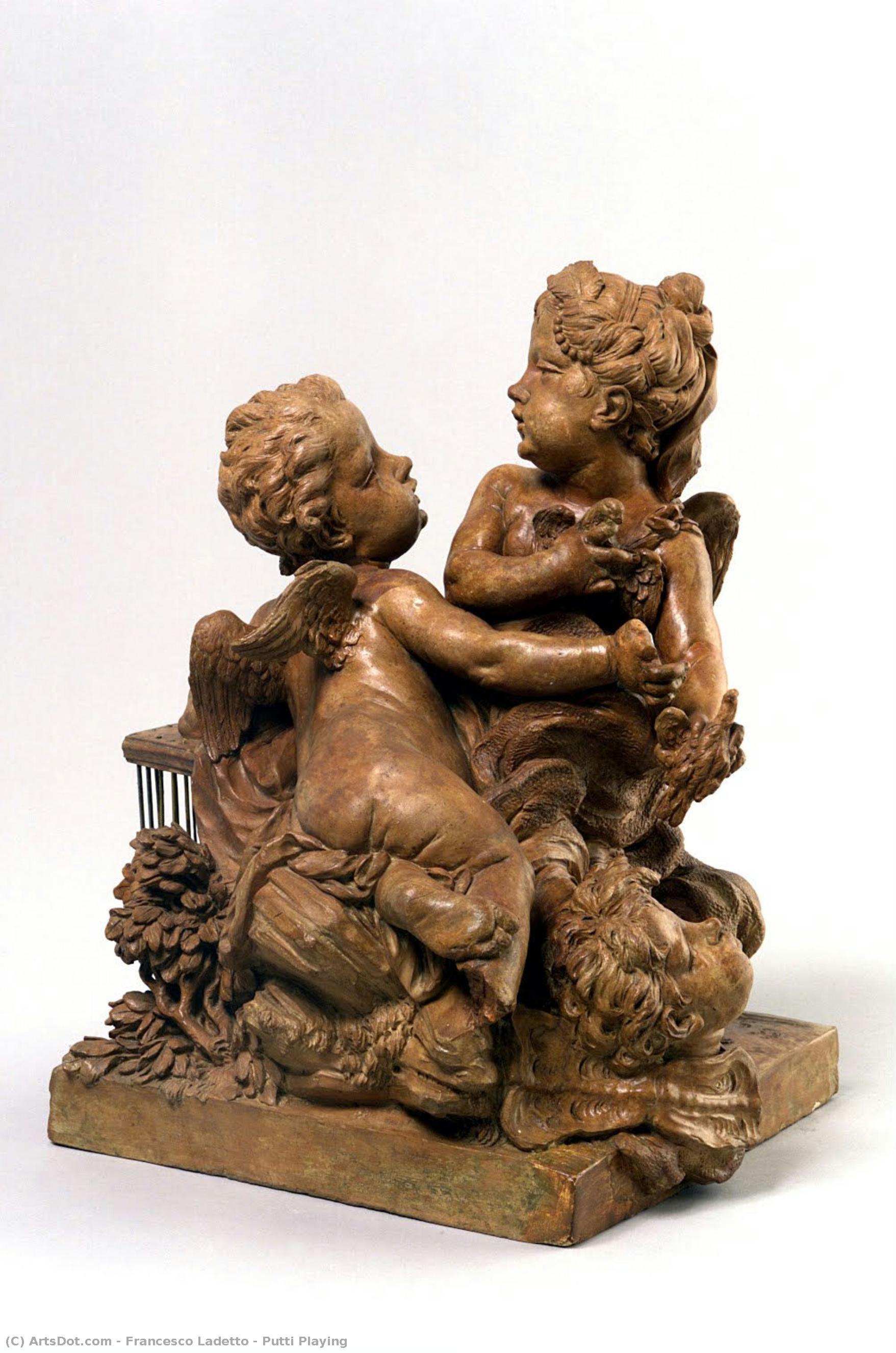 Putti Playing — Francesco Ladetto