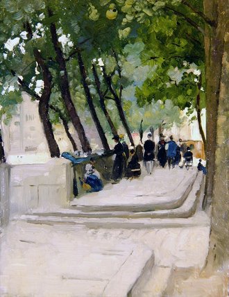 The Book Market Left Bank — Patrick William Adam