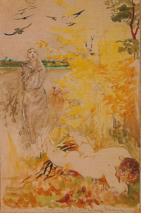 The Coming Of Winter — Jacek Malczewski