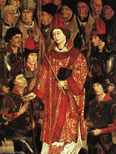 Altarpiece Of Saint Vincent, Detail Of The “archbishop Panel” — Nuno Gonçalves
