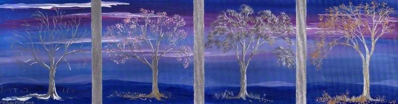 Trees Through The Seasons — Michele Elizabeth Field