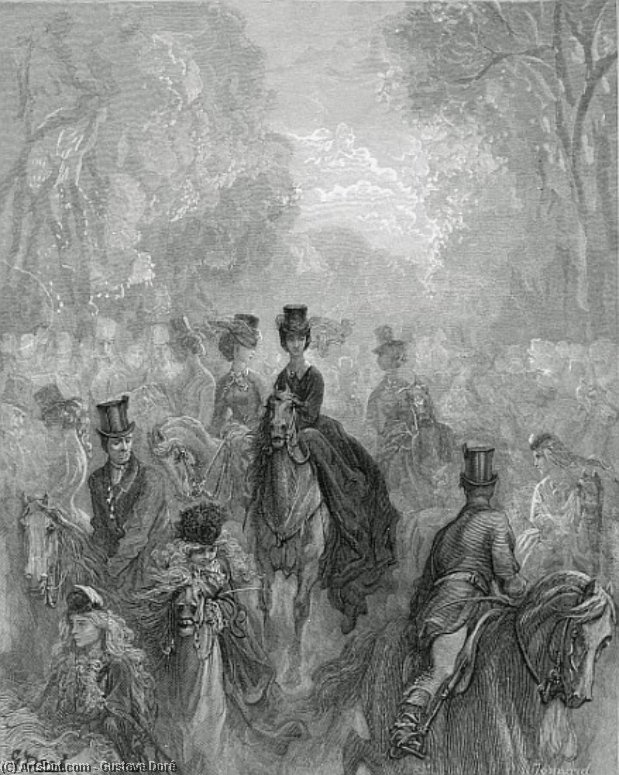 The Ladies' Mile — Paul Gustave Doré