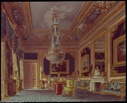 The Blue Velvet Room, Carlton House — William Henry Pyne