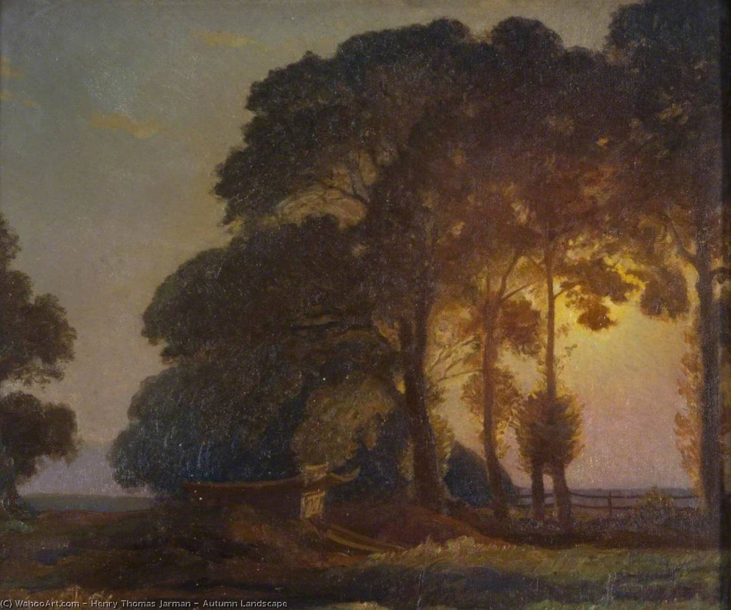 Autumn Landscape — Henry Thomas Jarman