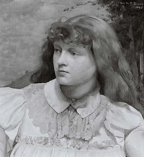 Young Girl, (painting) — George De Forest Brush