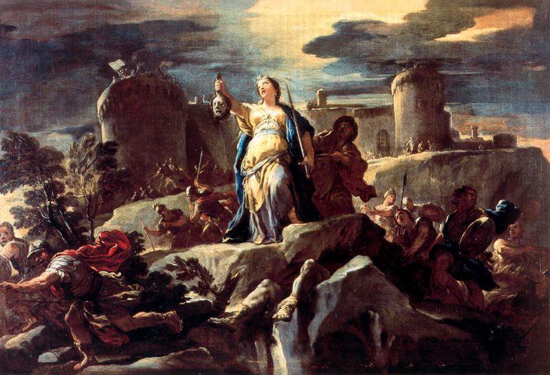 Triumph Of Judith — Luca Giordano