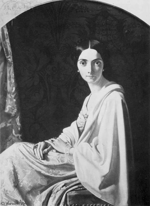 La Princesse Belgiojoso — Henri Lehmann