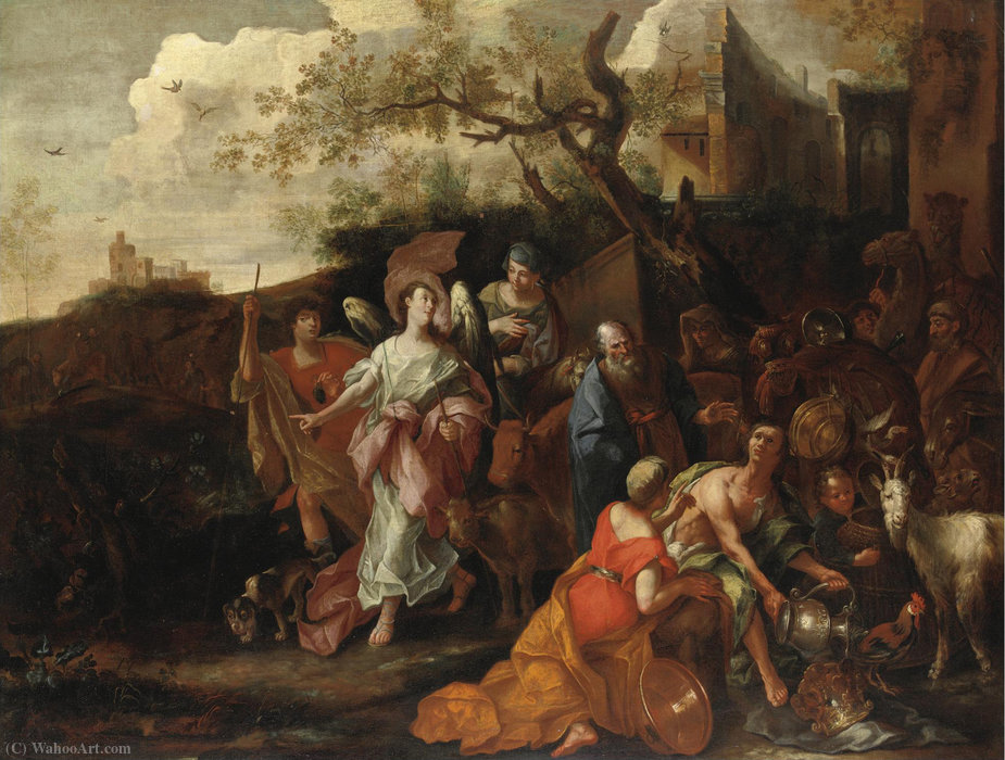 Abraham We Visited By Angels — Antonio Maria Vassallo
