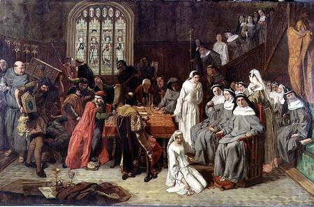 Visitation And Surrender Of Syon Nunnery To The Commissioners — Paul Falconer Poole