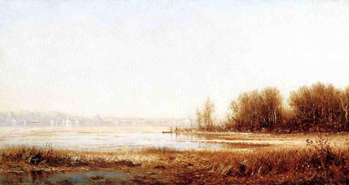 The Marshes Of The Hudson — Sanford Robinson Gifford