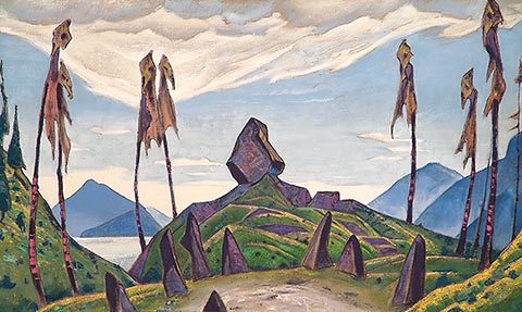 Backdrop For Stravinsky’s Ballet ''le Sacre Du Printemps'' — Nicholas Roerich