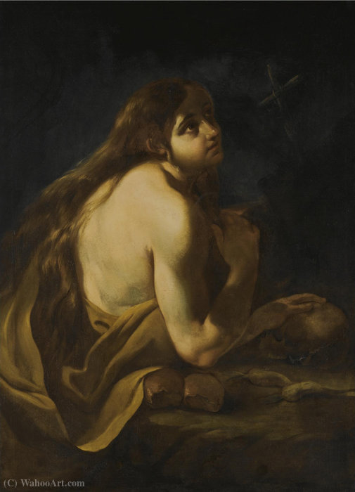 The Penitent Mary Magdalene — Giacinto Brandi