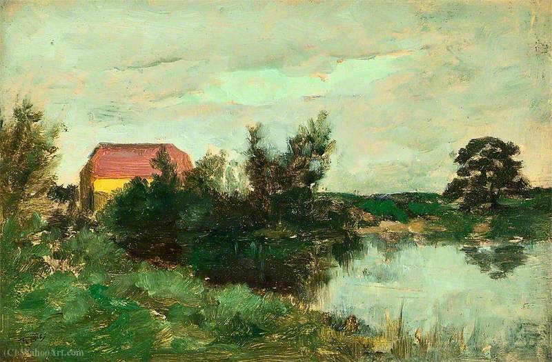 A Lake Scene — William York Macgregor