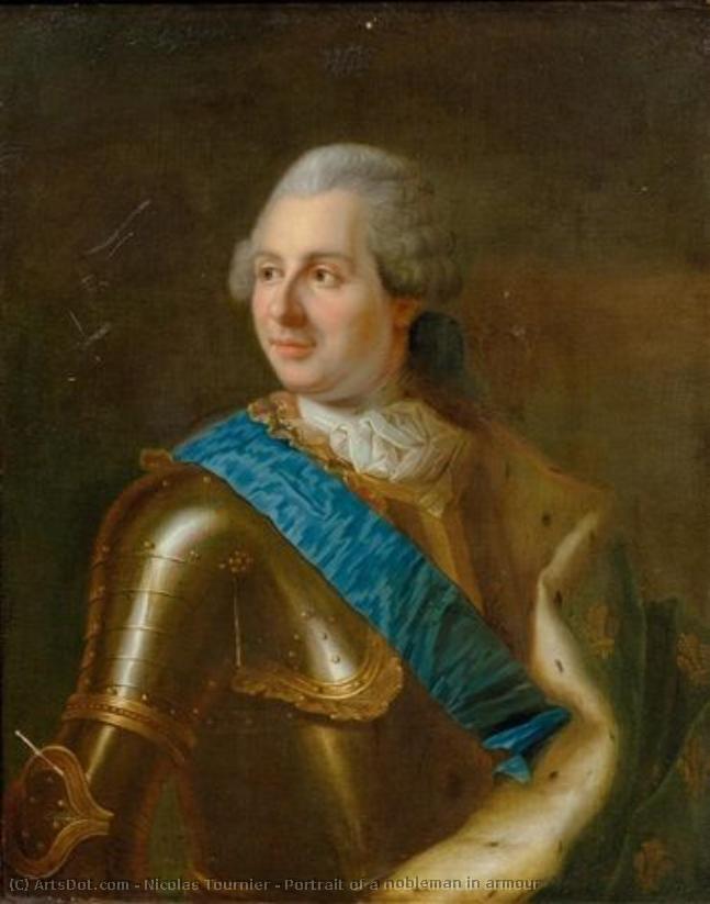 Portrait Of A Nobleman In Armour — Nicolas Tournier