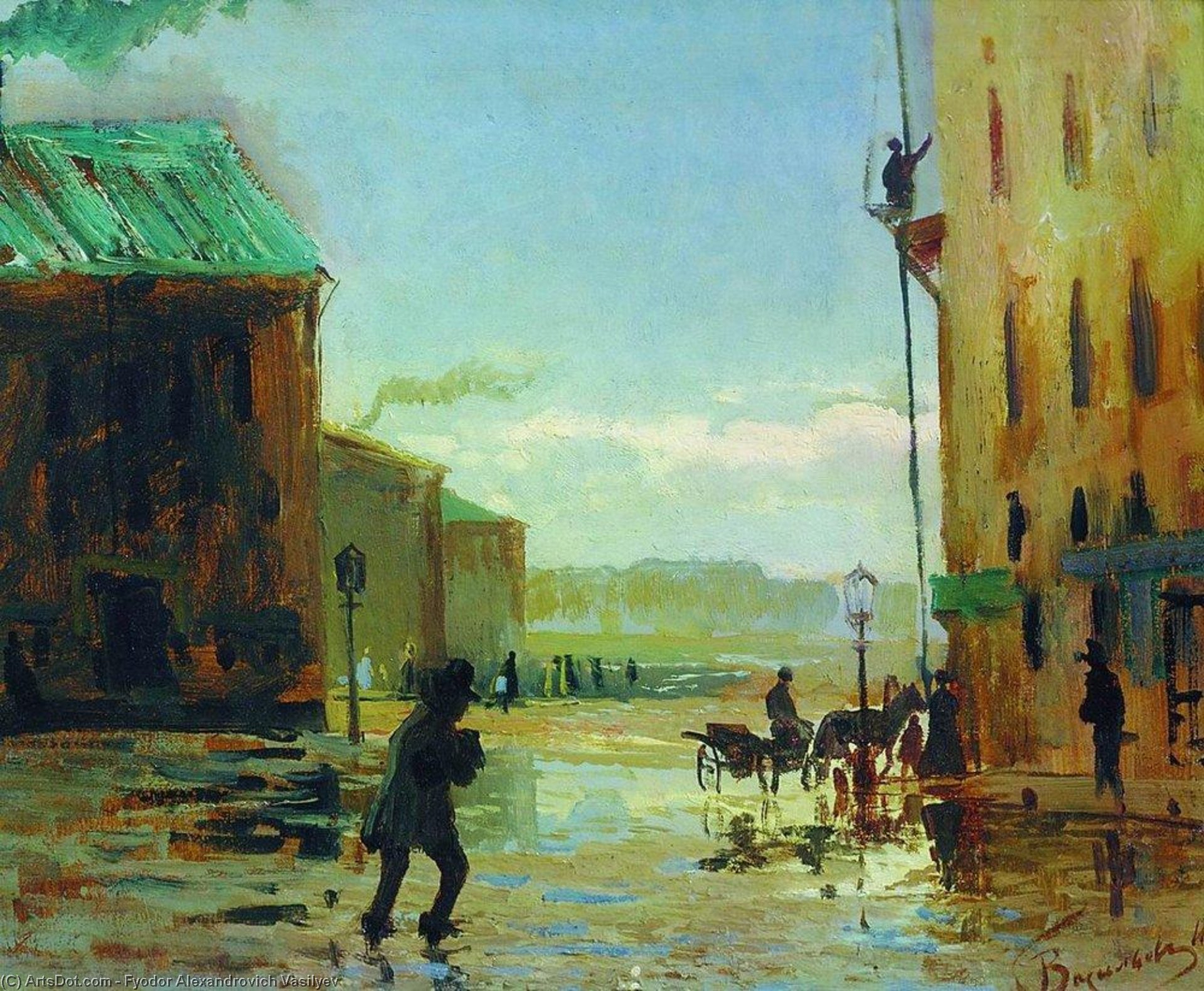 After A Rain (spring In St. Petersburg) — フョードル・アレクサンドロヴィチ・ヴァシリエフ