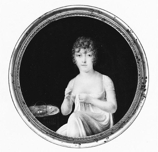 Madame Jean Baptiste Isabey (jeanne Laurice De Salienne, Died 1829) — Žan-batist Izabe