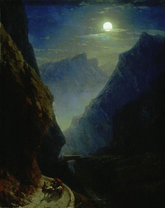 Darial Gorge. Moon Night — Iwan Aiwazowski