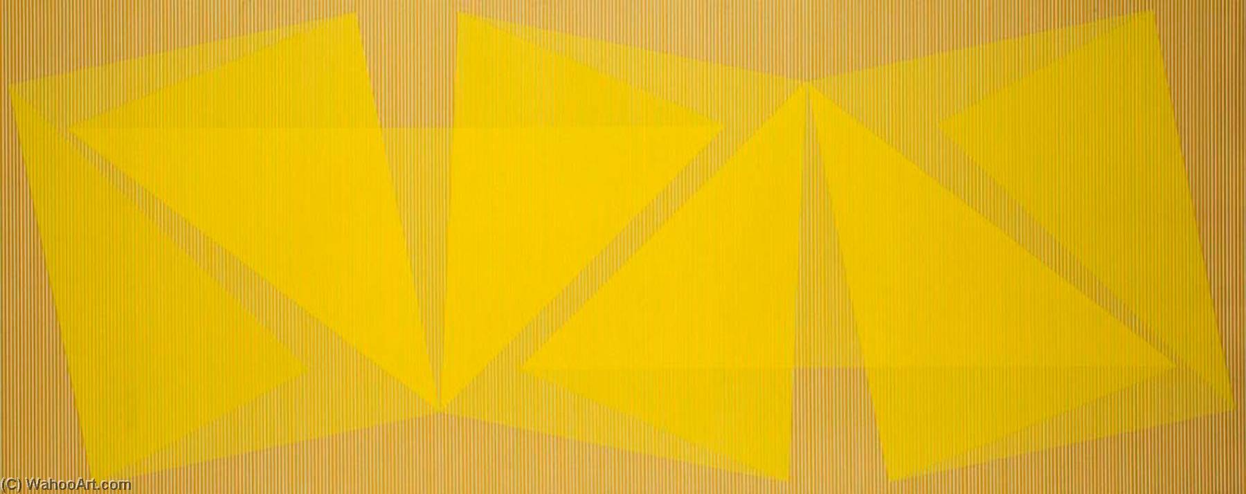 Rectangular Fold In Yellow — Julian Stanczak