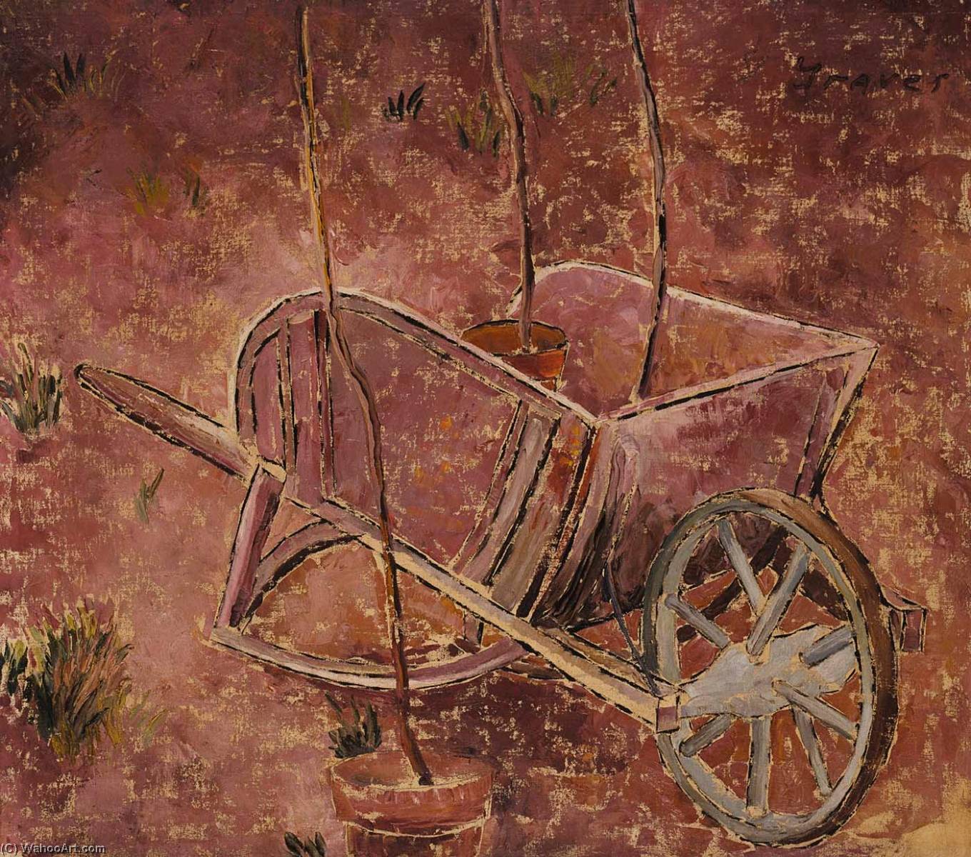 Wheelbarrow — Morris Graves