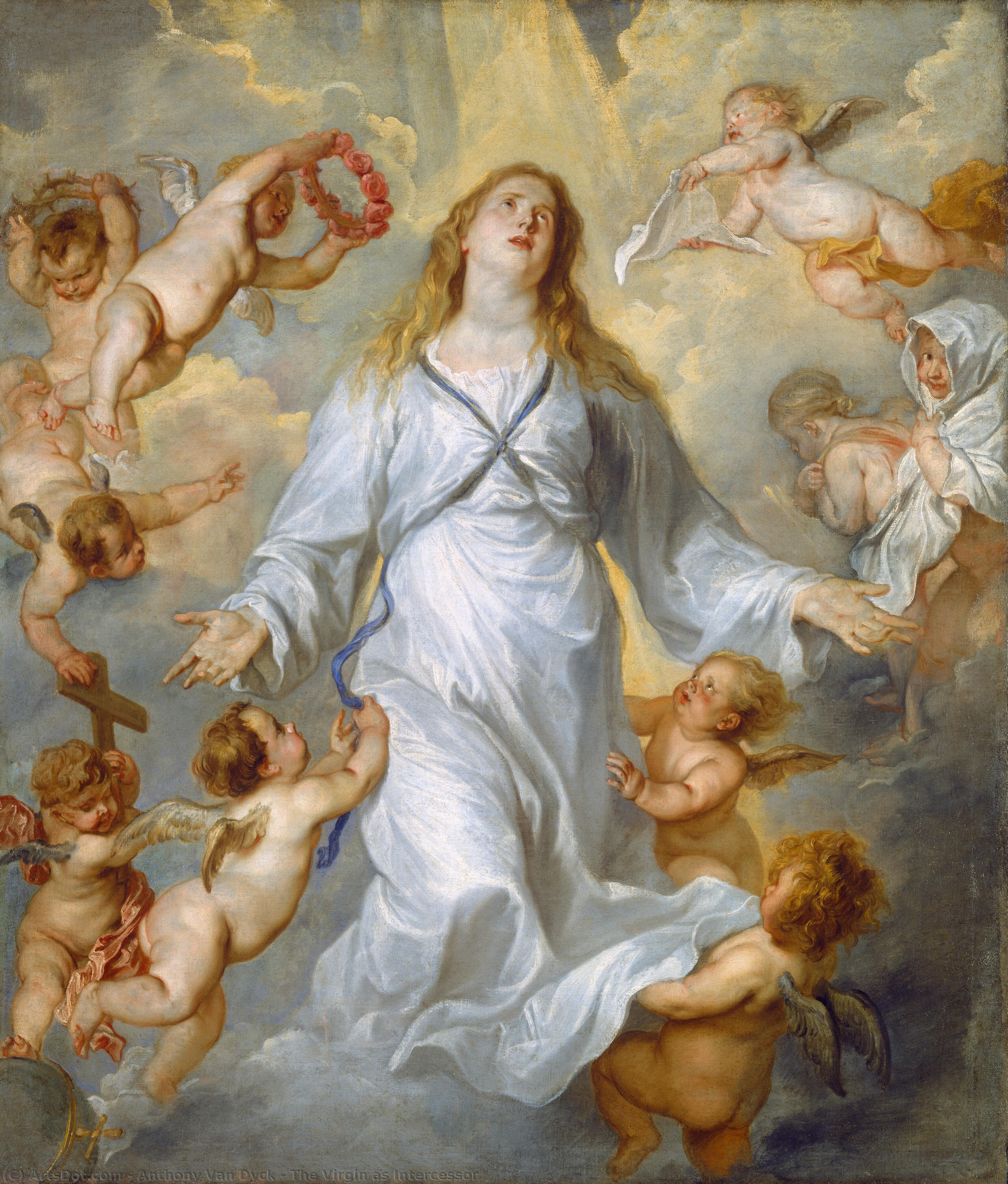 The Virgin As Intercessor — Антоний Ван Дейк