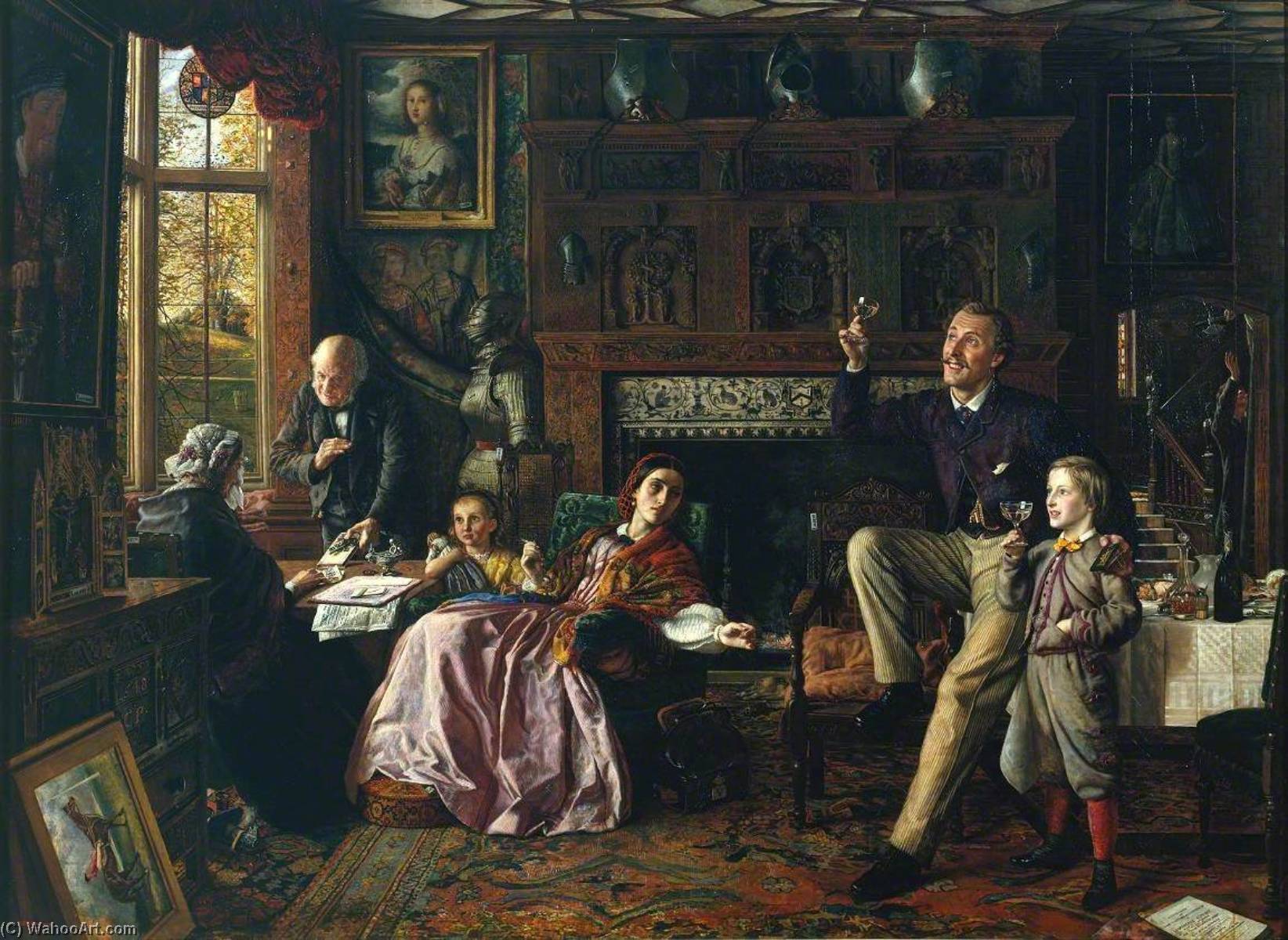 The Last Day In The Old Home — Robert Braithwaite Martineau