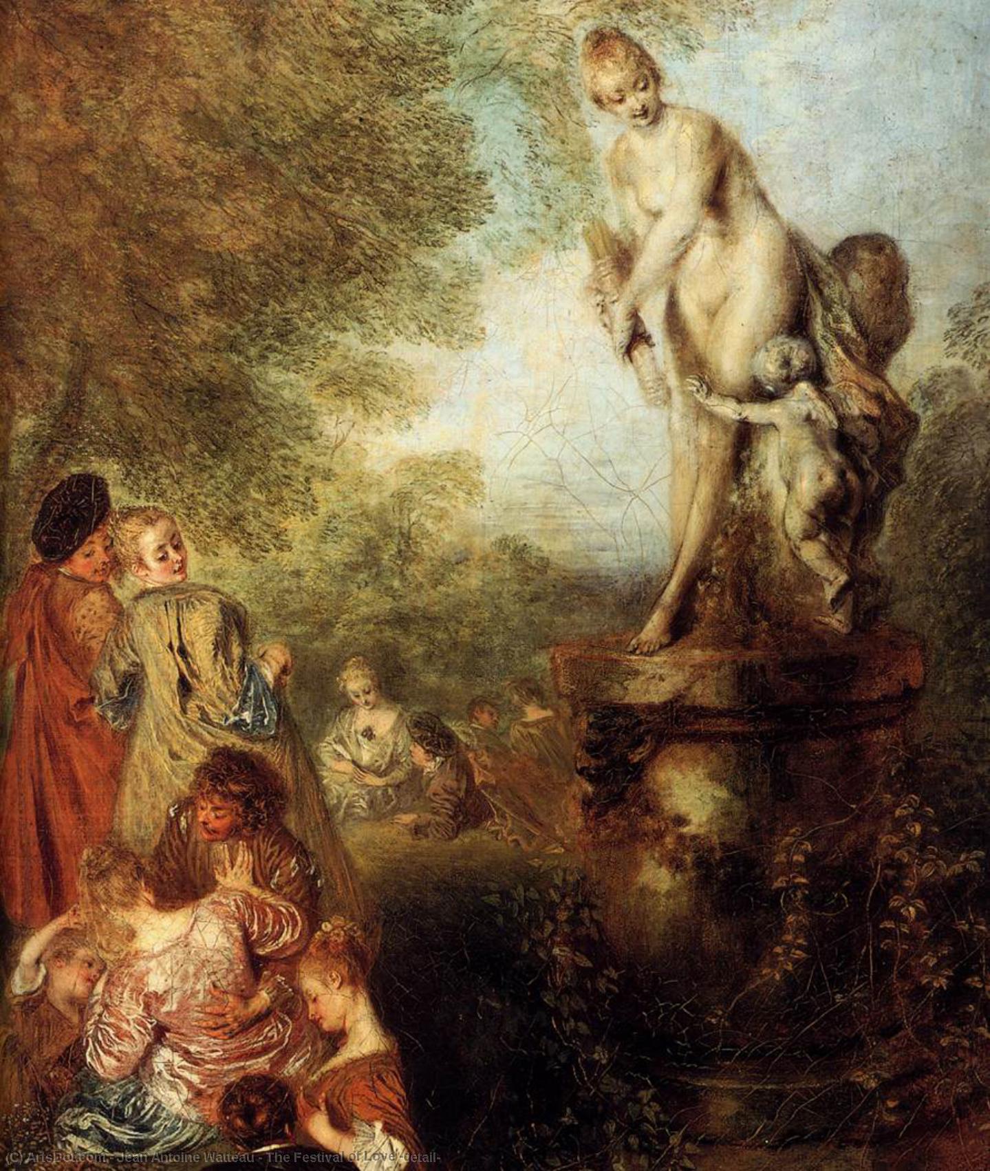 The Festival Of Love (detail) — Žan Antoan Vato