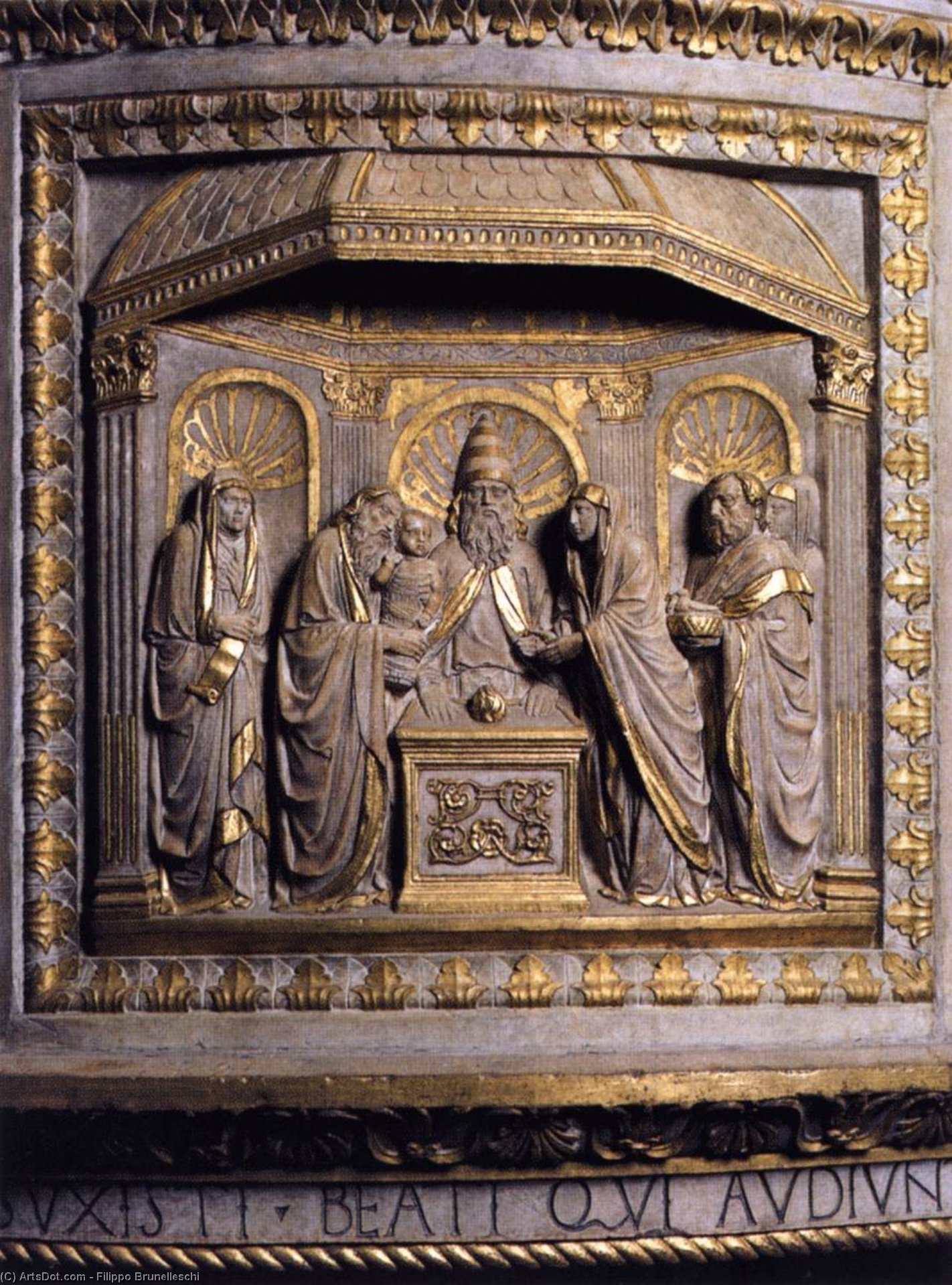 Pulpit (detail) — Филиппо Брунеллески