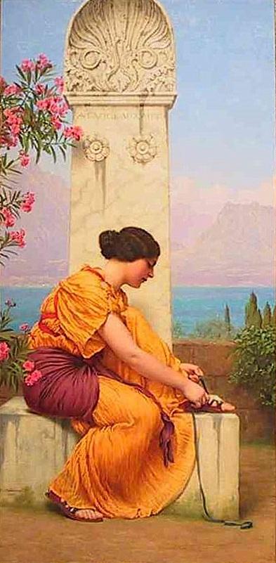 The Loosened Lace — Джон Уильям Годвард