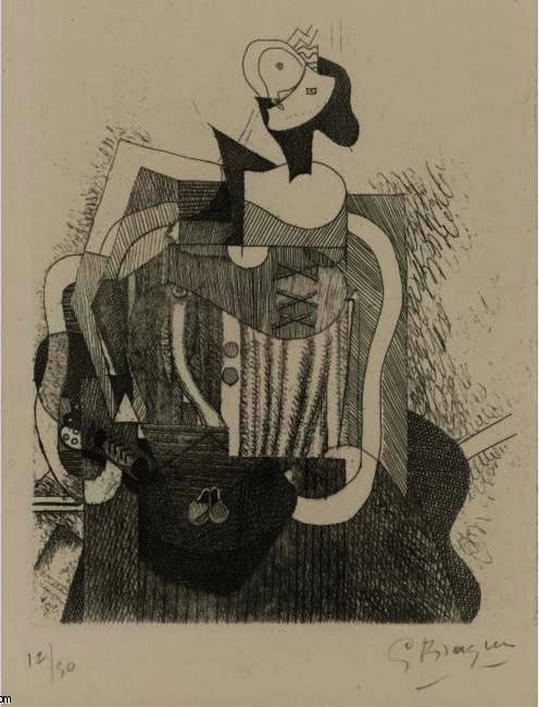 Seated Woman — ジョルジュ・ブラクエ
