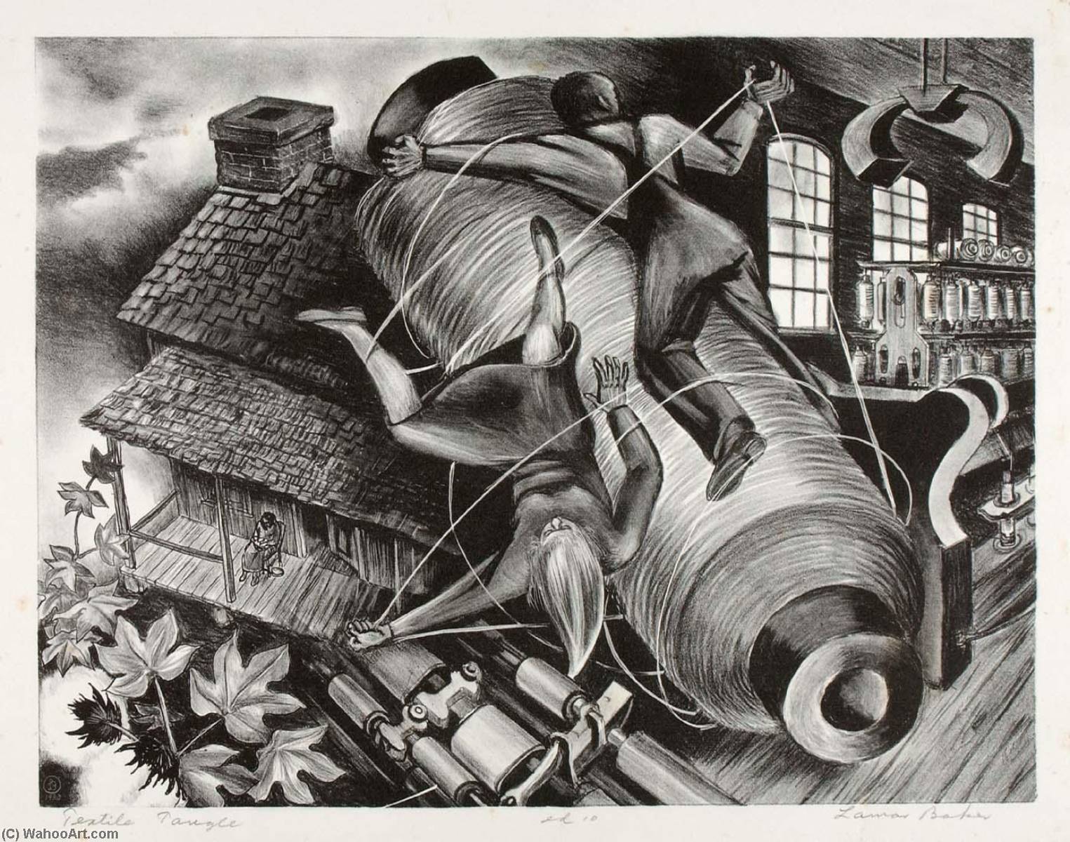Textile Tangle — Lamar Baker