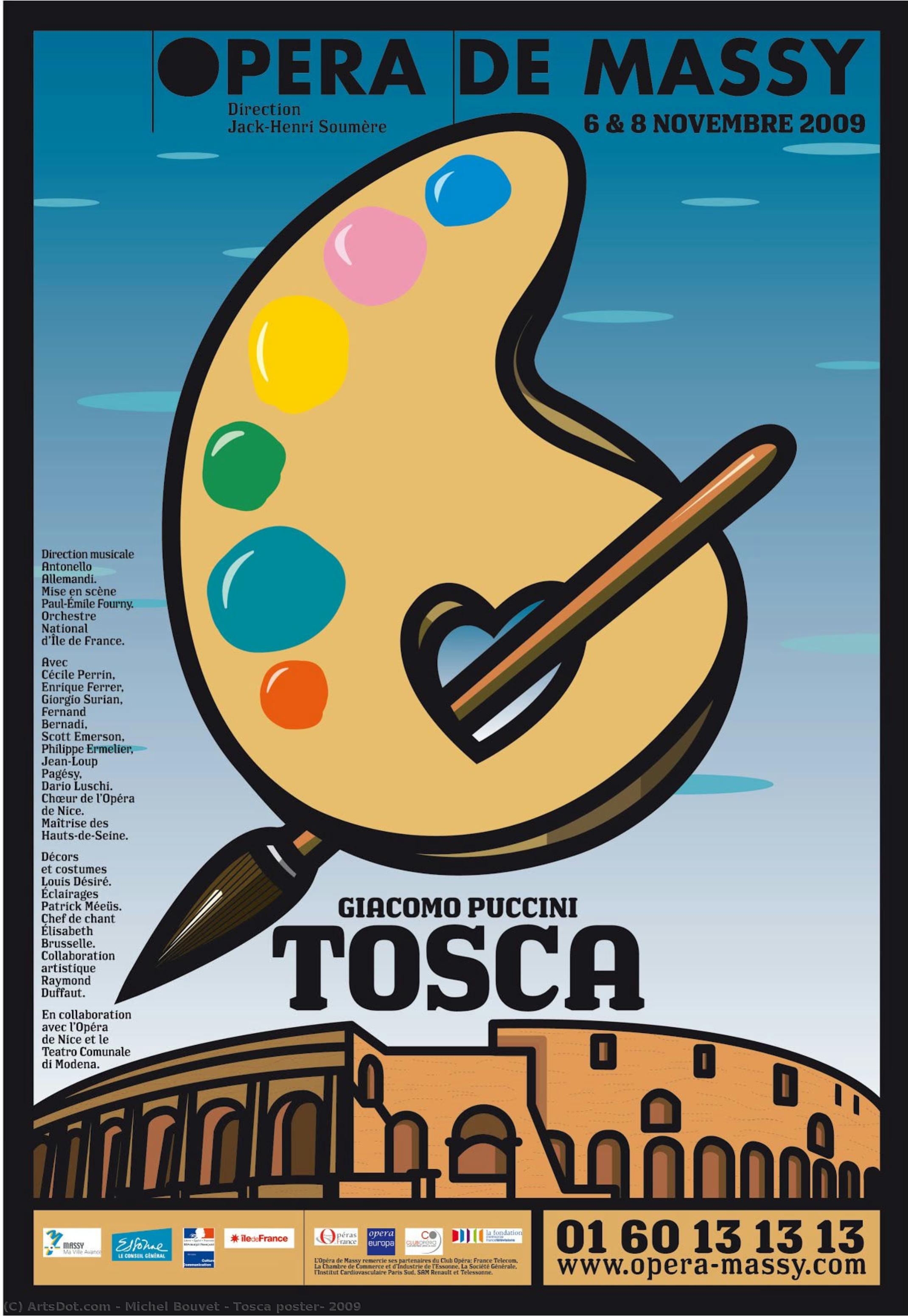 Tosca Poster, 2009 — Мишель Буве