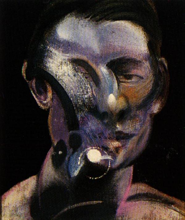 Three Studies For A Portrait Of Peter Board, 1975 Ii Center — Francis Bacon