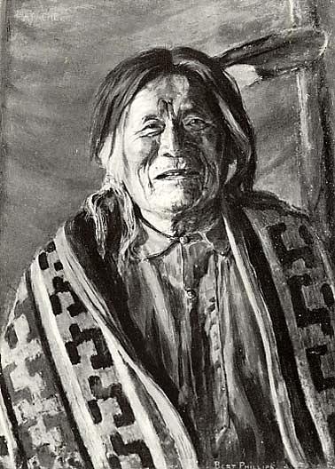 Crasons, Apache Scout, (painting) — Bert Geer Phillips