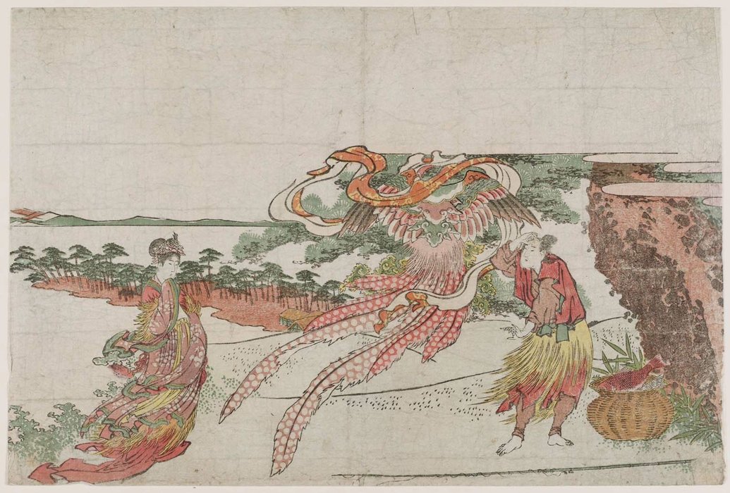 Hagoromo — Katsushika Hokusai