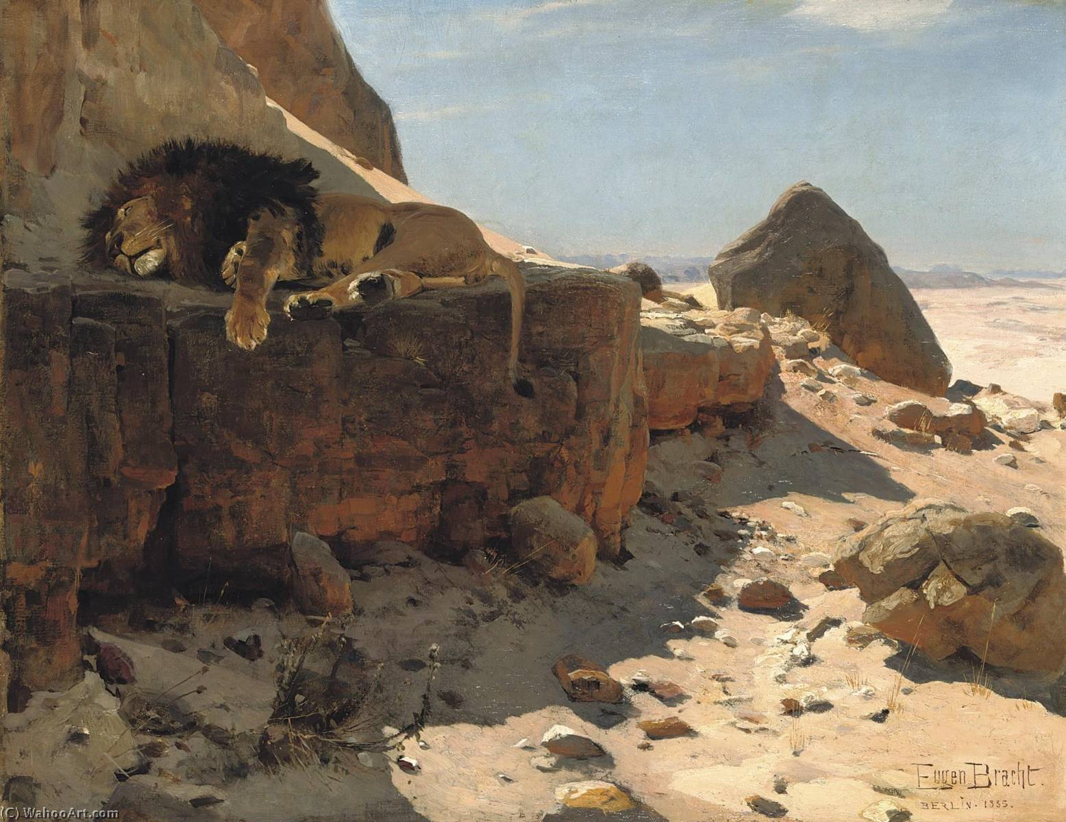 The Heat Of The Day (also Known As Ein Heißer Tag) — Eugen Felix Prosper Bracht