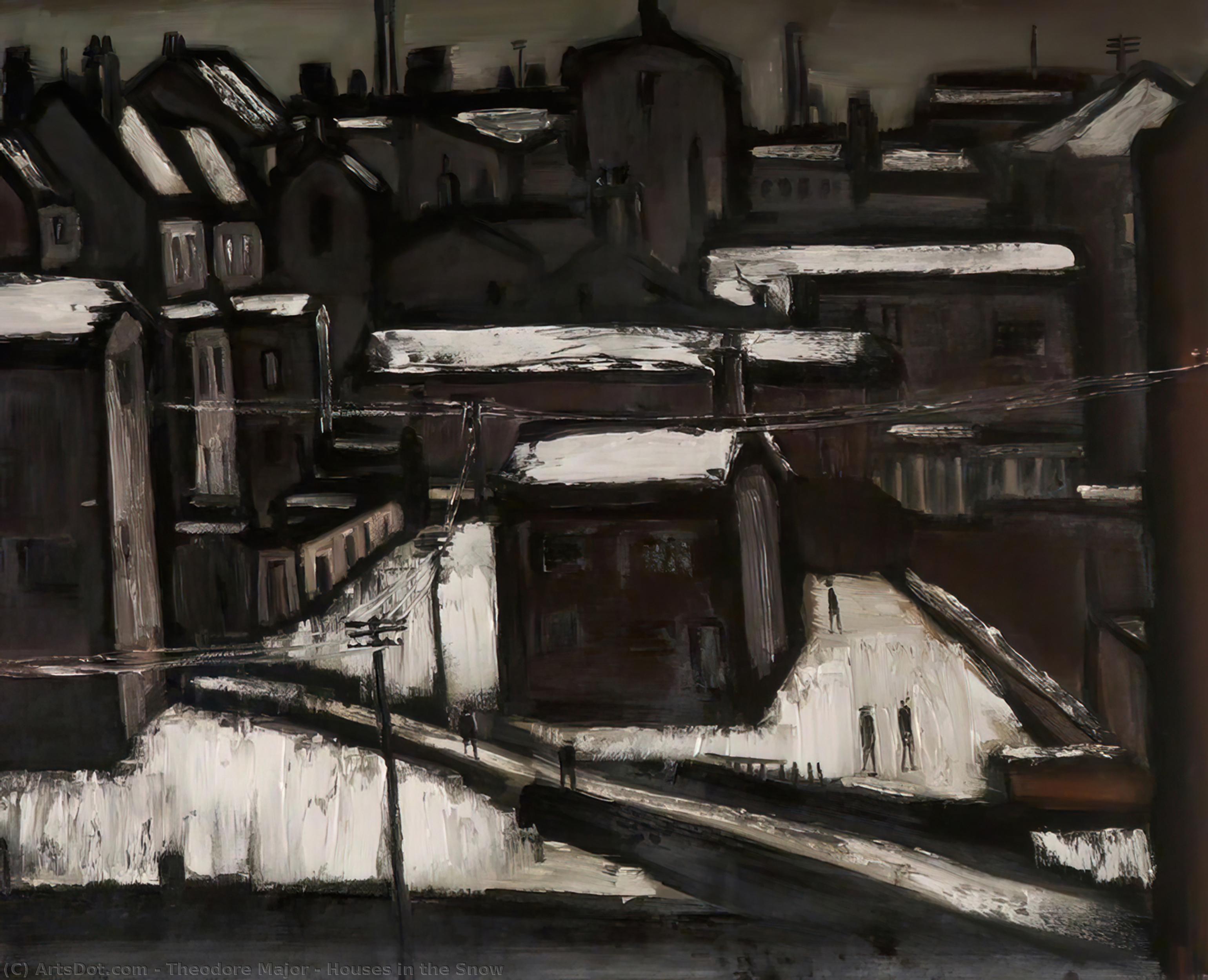 Houses In The Snow — Theodore Major